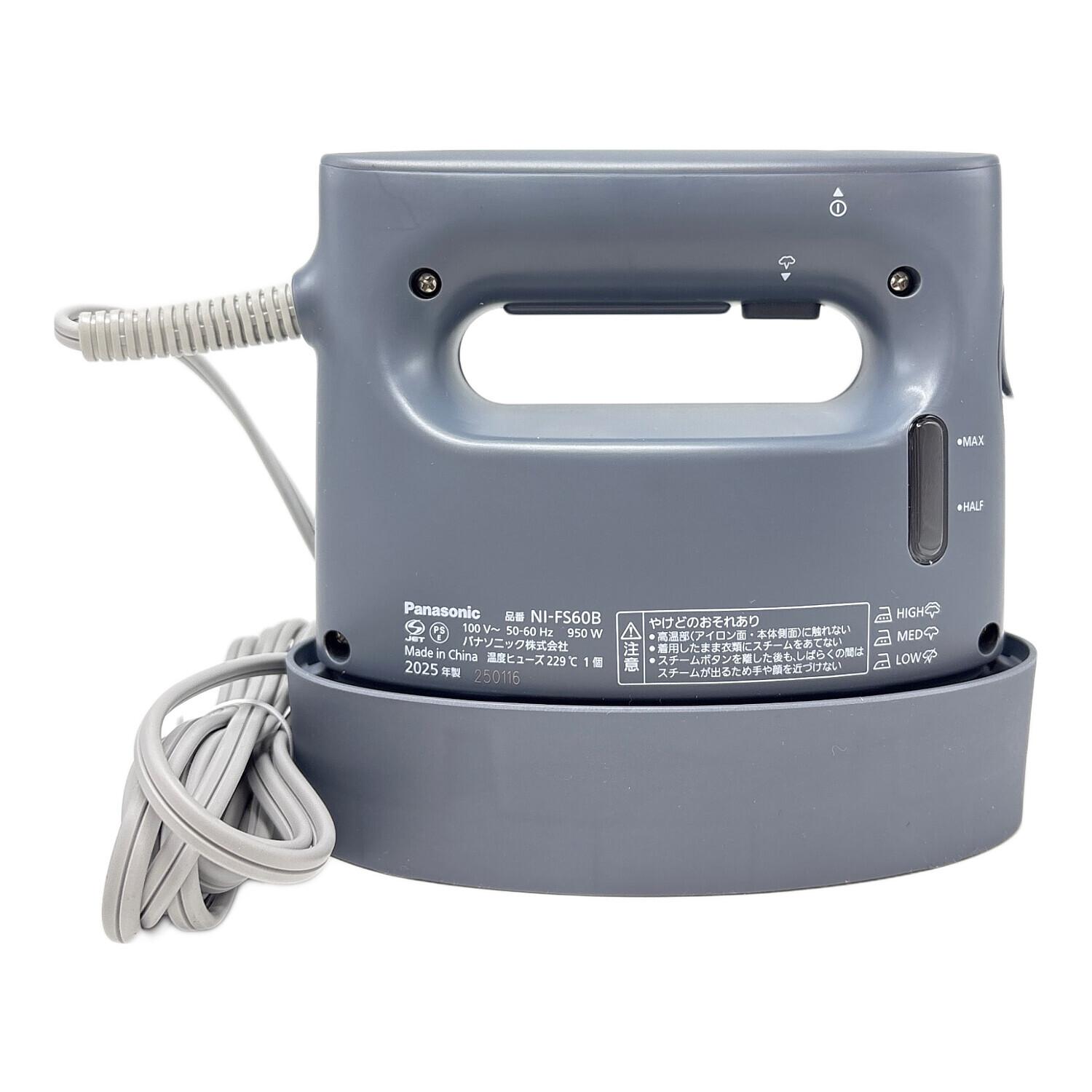 Panasonic (パナソニック) 衣類スチーマー NI-FS60B-A 2025年製