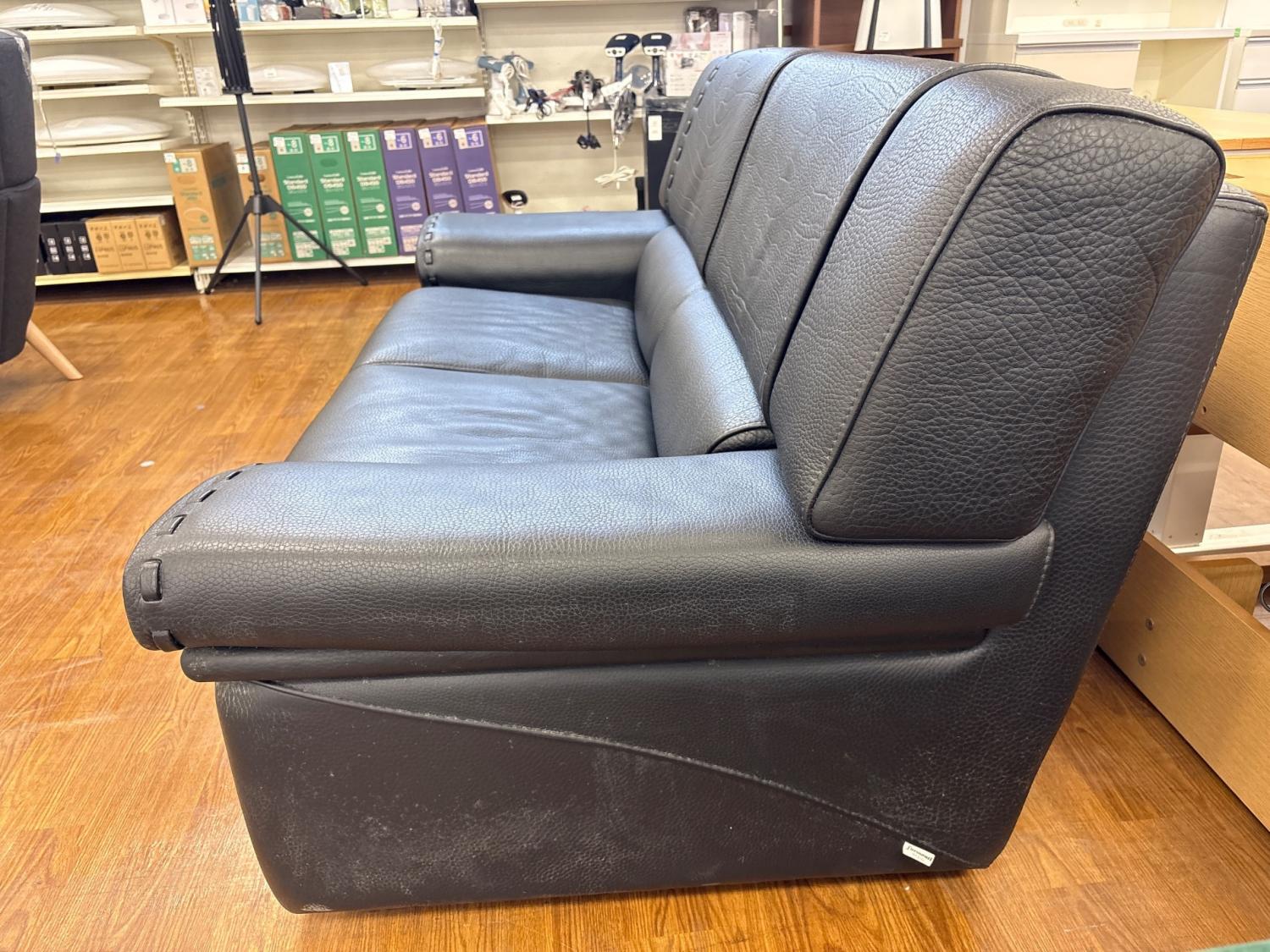 formenti (フォルメンティ) 3人掛けソファー ブラック｜トレファクONLINE