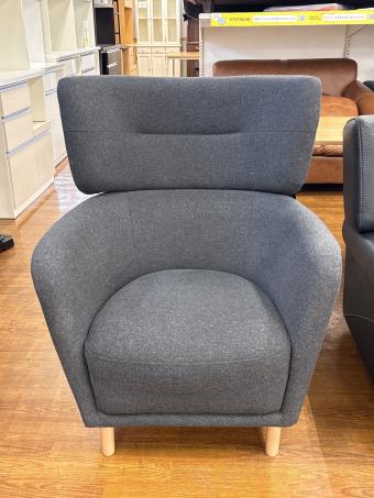 IKEA (イケア) ウイングチェアー グレー OSKARSHAMN