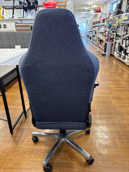 AK Racing (エーケーレーシング) ゲーミングチェア 岡山県 デニム @ ネイビー Premium Denim Lite