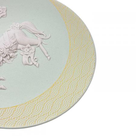 新品ウェッジウッド干支トレイ エトトレイ 午 2026ウマ 馬 ジャスパー Wedgwood (ウェッジウッド) 干支トレー ジャスパー エトトレイ 2026