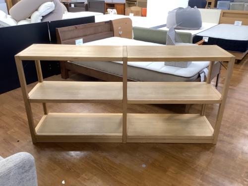 無印良品 (ムジルシリョウヒン) オーク材ユニットシェルフ @ ナチュラル