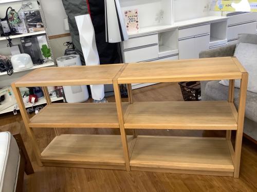 無印良品 (ムジルシリョウヒン) オーク材ユニットシェルフ @ ナチュラル