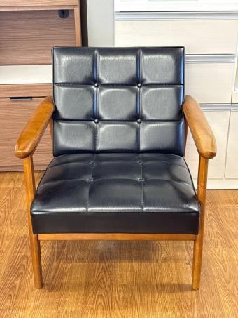 カリモク60 (カリモクロクマル) 1人掛けソファー W36170 35 スタンダードブラック Kチェア