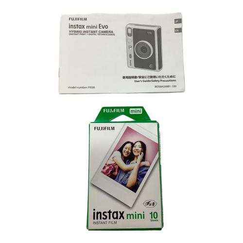 FUJIFILM (フジフィルム) インスタントカメラ instax mini EVO