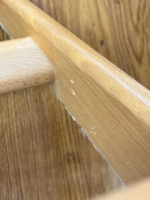 木馬舎 (コマヤ) ベビーチェア ホワイト