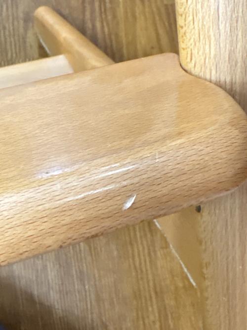 木馬舎 (コマヤ) ベビーチェア ホワイト