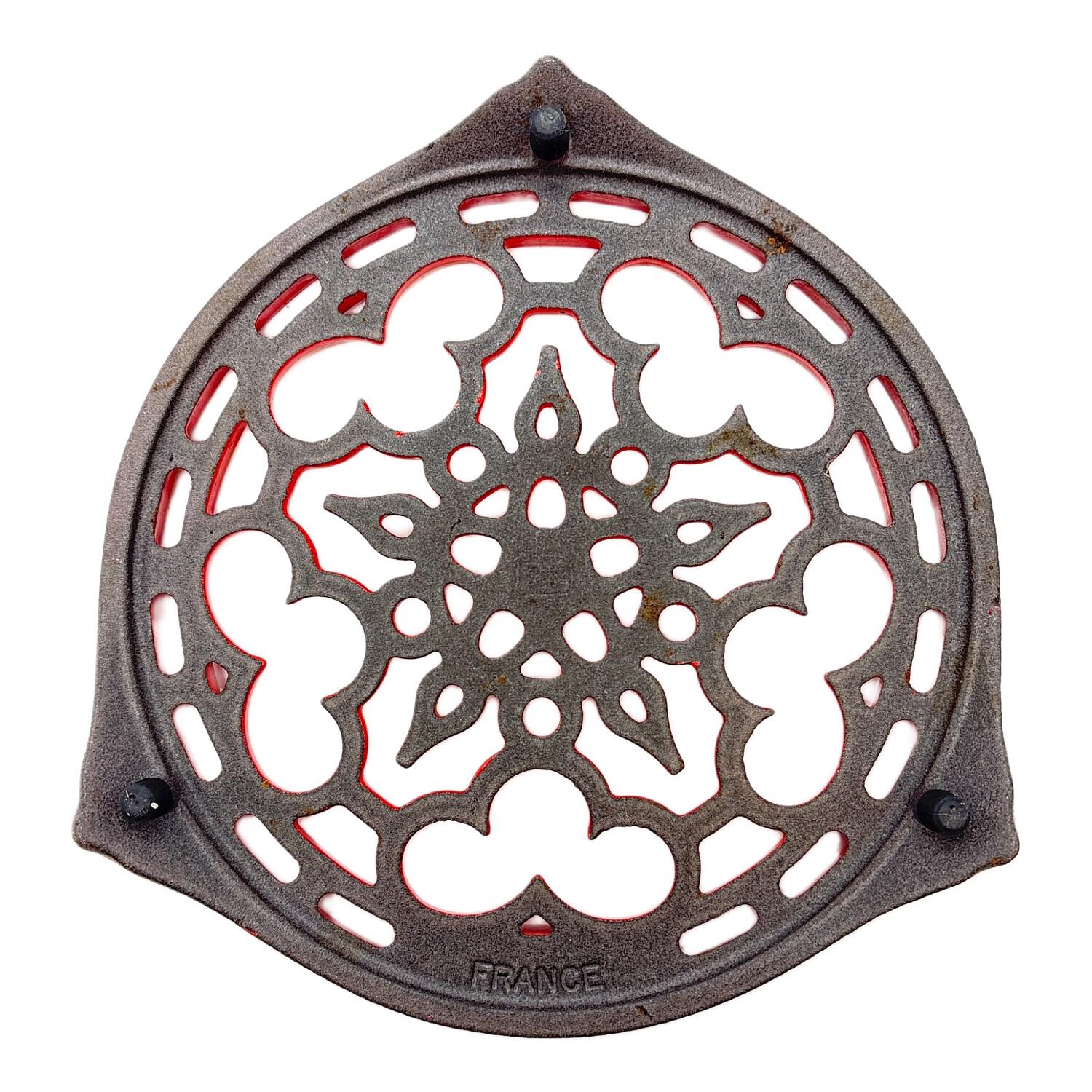 【新品未使用】ル・クルーゼ　ラウンドトリベット　鍋敷き　シェルピンク Le Creuset（ル・クルーゼ） 【並行輸入品】ル・クルーゼ ラウンド