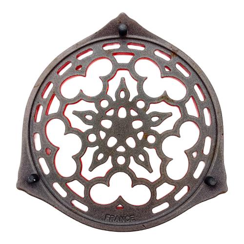 LE CREUSET (ルクルーゼ) 鍋敷キ レッド ラウンドトリベット