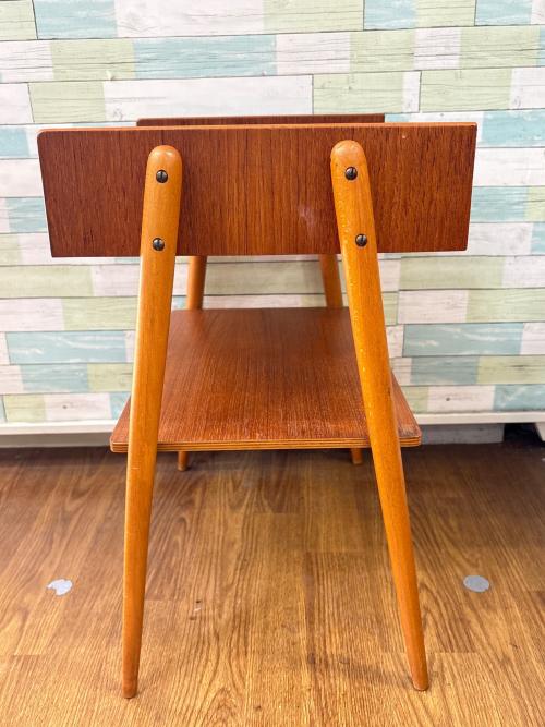 AB Carlstrom＆Co Mobelfabrik ベッドサイドテーブル スウェーデン製 @ ブラウン