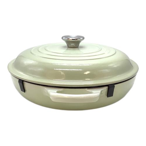 LE CREUSET (ルクルーゼ) 両手鍋 SIZE 26cm ワサビ ビュッフェ・キャセロール