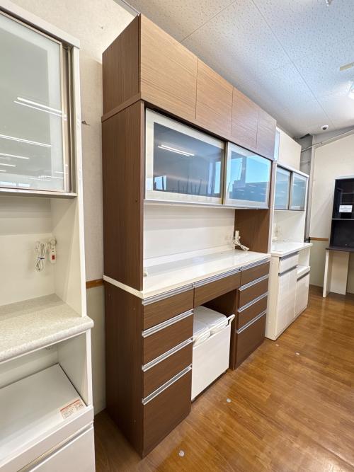 レンジボード  ブラウン×ホワイト リガーレ