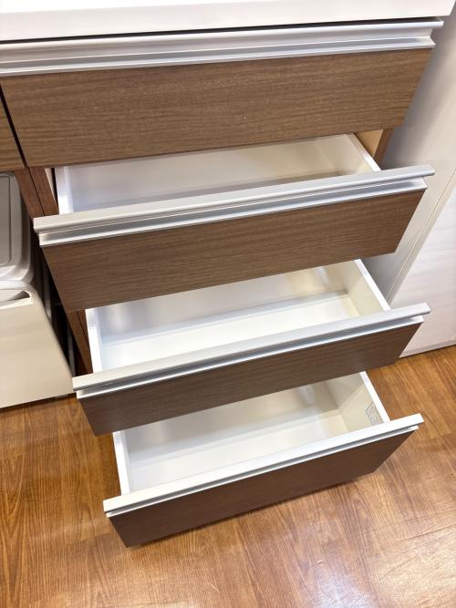 レンジボード  ブラウン×ホワイト リガーレ