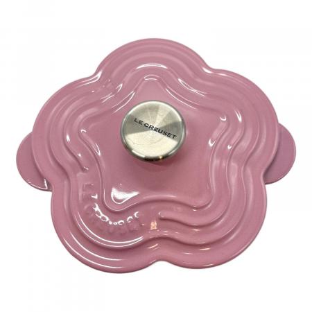 LE CREUSET (ルクルーゼ) ココット・フルール ピンク｜トレファクONLINE