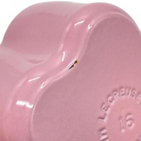 LE CREUSET (ルクルーゼ) ココット・フルール ピンク｜トレファクONLINE