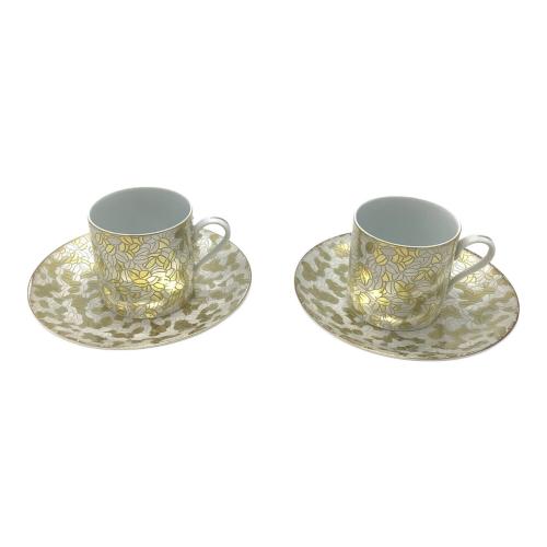UCC (ウエジマコーヒー) コーヒーカップ&ソーサー 金銀彩珈琲豆碗皿