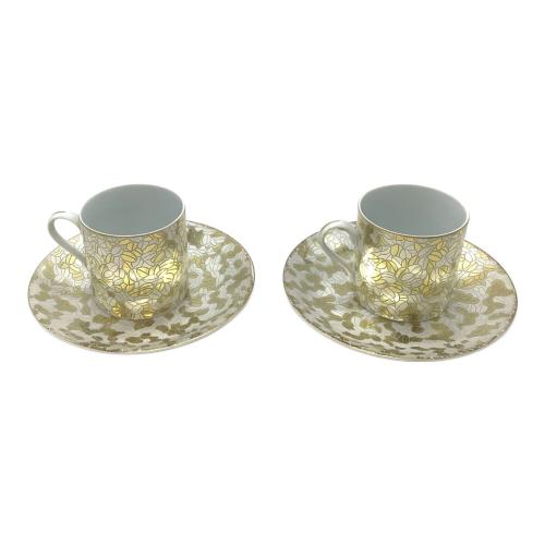 UCC (ウエジマコーヒー) コーヒーカップ&ソーサー 金銀彩珈琲豆碗皿