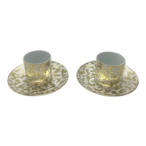 UCC (ウエジマコーヒー) コーヒーカップ&ソーサー 金銀彩珈琲豆碗皿