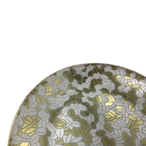 UCC (ウエジマコーヒー) コーヒーカップ&ソーサー 金銀彩珈琲豆碗皿