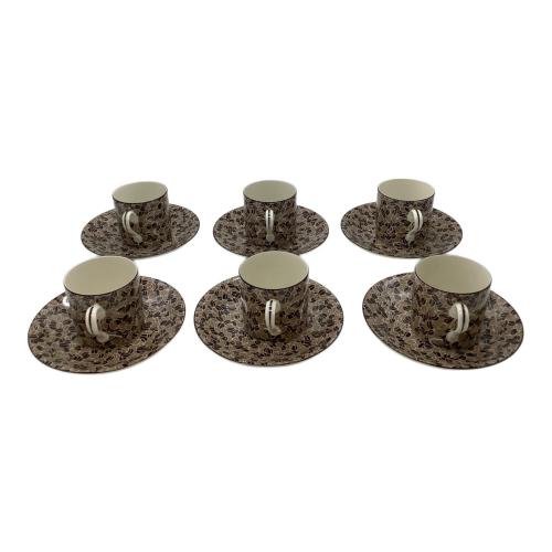 UCC (ウエジマコーヒー) コーヒーカップ&ソーサー 茶彩豆々珈琲碗皿