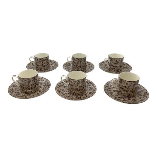 UCC (ウエジマコーヒー) コーヒーカップ&ソーサー 茶彩豆々珈琲碗皿