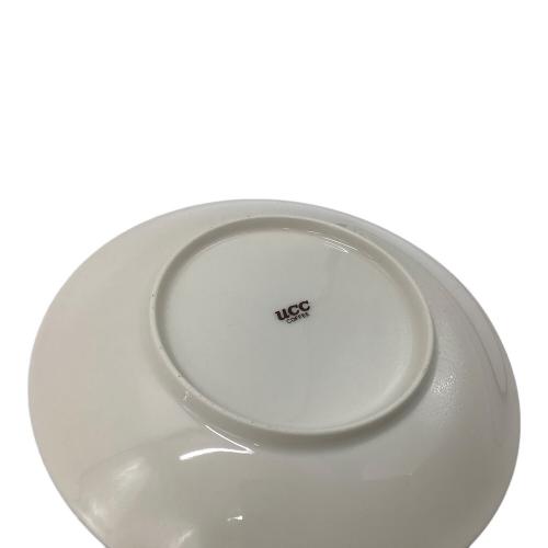 UCC (ウエジマコーヒー) コーヒーカップ&ソーサー 茶彩豆々珈琲碗皿