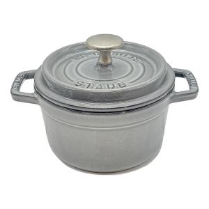 Staub (ストウブ) 両手鍋 40509-475 ピコ・ココット・ラウンド 135 14㎝ グレー