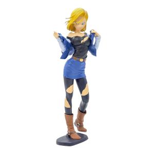 ドラゴンボール 人造人間18号 フィギュア ヨゴレ有 GLITTER&GLAMOURS