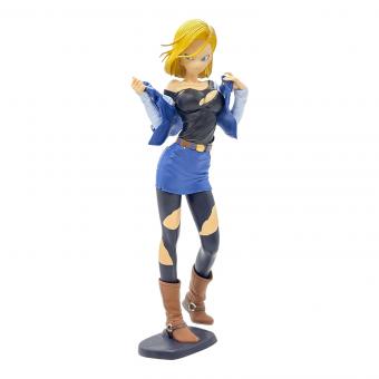 ドラゴンボール 人造人間18号 フィギュア ヨゴレ有 GLITTER&GLAMOURS