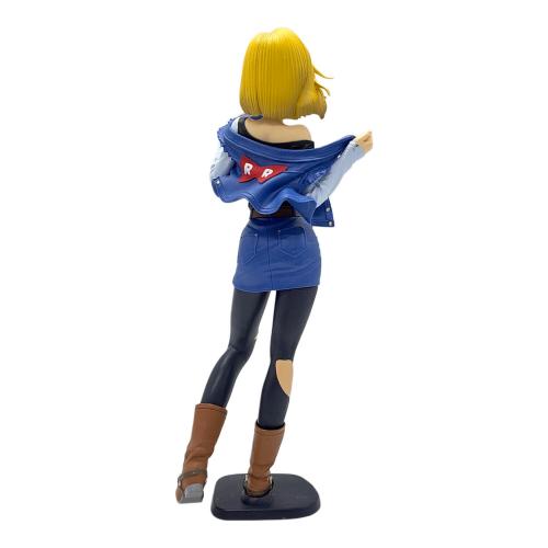 ドラゴンボール 人造人間18号 フィギュア ヨゴレ有 GLITTER&GLAMOURS