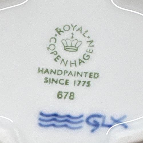 ROYAL COPENHAGEN (ロイヤル・コペンハーゲン) フラワーベース ブルーパルメッテ ベース