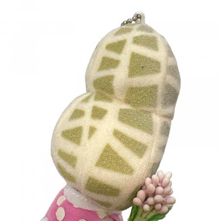 ハローキティ　ご当地ぬいぐるみ 房総限定落花生バージョン ご当地キティマスコット サンリオグッズ 落花生 高さ約12cm