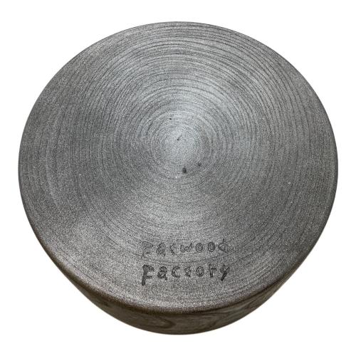 Fatwood Factory (ファットウッド ファクトリー) プラチナ撒き漆塗り薪割り台 焚火台用品