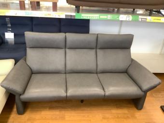 3人掛けソファー 225 ブラック