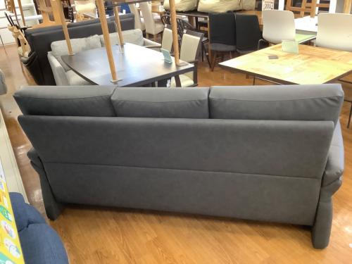 3人掛けソファー 225 ブラック