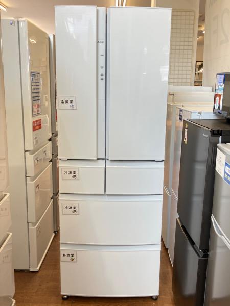 MITSUBISHI (ミツビシ) 6ドア冷蔵庫 MR-R46J-W 2023年製 462L
