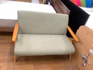 UNICO (ウニコ) 2人掛けソファー グリーン FIVE