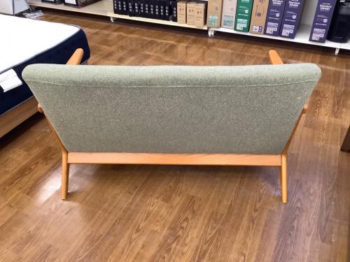 UNICO (ウニコ) 2人掛けソファー グリーン FIVE