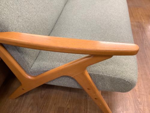 UNICO (ウニコ) 2人掛けソファー グリーン FIVE