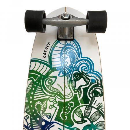 CARVER (カーバー) Taco Park スケートボード Yago Skinny Goat C7 Raw