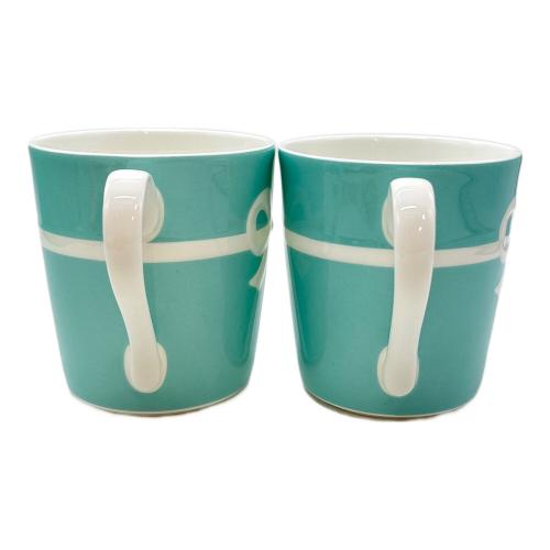 TIFFANY & Co. (ティファニー アンド コー) マグカップ ブルーリボン