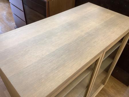 無印良品 (ムジルシリョウヒン) キャビネット 116 ナチュラル 木製