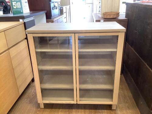 無印良品 (ムジルシリョウヒン) キャビネット 116 ナチュラル 木製キャビネット