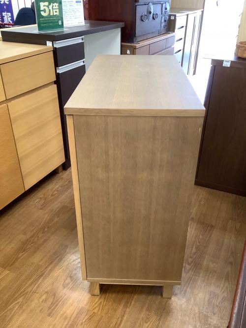 無印良品 (ムジルシリョウヒン) キャビネット 116 ナチュラル 木製キャビネット