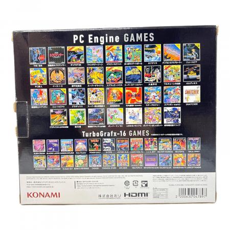 美品 KONAMI コナミ PCエンジンミニ 箱付 動作品 コナミ PCエンジン mini HTG-008｜トレファクONLINE