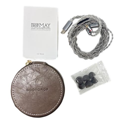 MOONDROP (ムーンドロップ) イヤホン 水月雨カナル型 梅 MAY