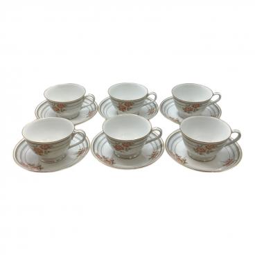 Noritake (ノリタケ) カップ&ソーサー 4465 グランブロシェ 2Pセット