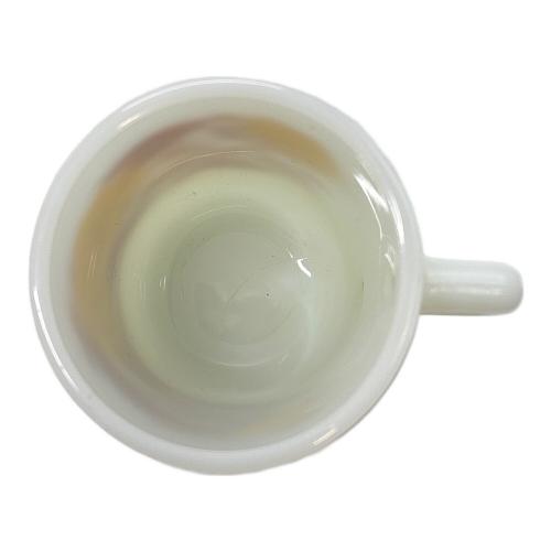 Fire King (ファイヤーキング) マグカップ フラワー柄