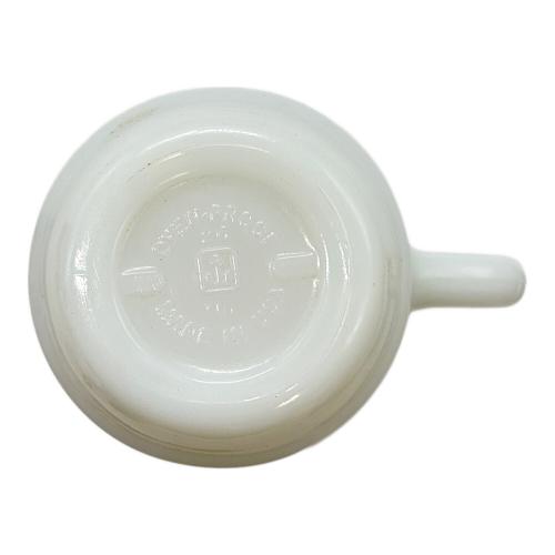 Fire King (ファイヤーキング) マグカップ フラワー柄