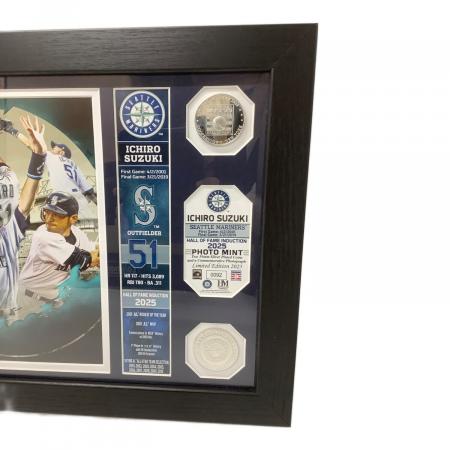 イチロー　メジャー殿堂入り記念　ダブルフォトミント イチローMLB殿堂入り記念 ダブルコインフォトミント § @｜トレファクONLINE